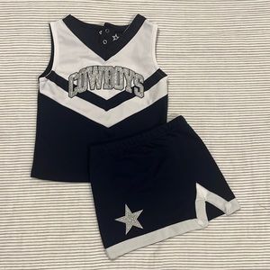 Cowboys cheer uniform 4T